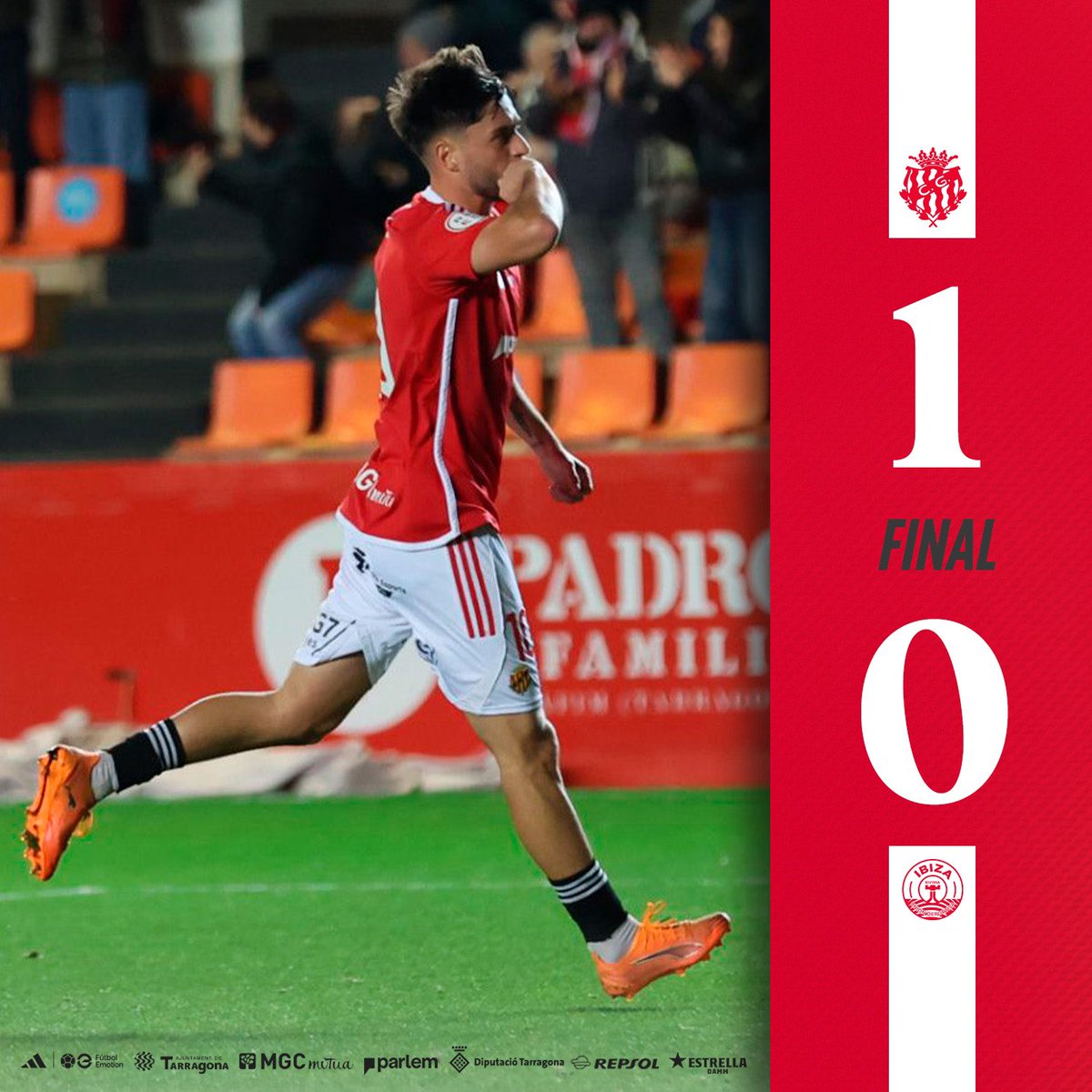 FINAAALLL‼️

🧲 Avui els 3 PUNTS es queden al TEMPLE‼️

⚽️ <a href="/jaumejardi70/">jaumejardi70🚐</a> 

|1-0| #nasticlive
#NàsticIbiza 
#NouEstadiCostaDaurada