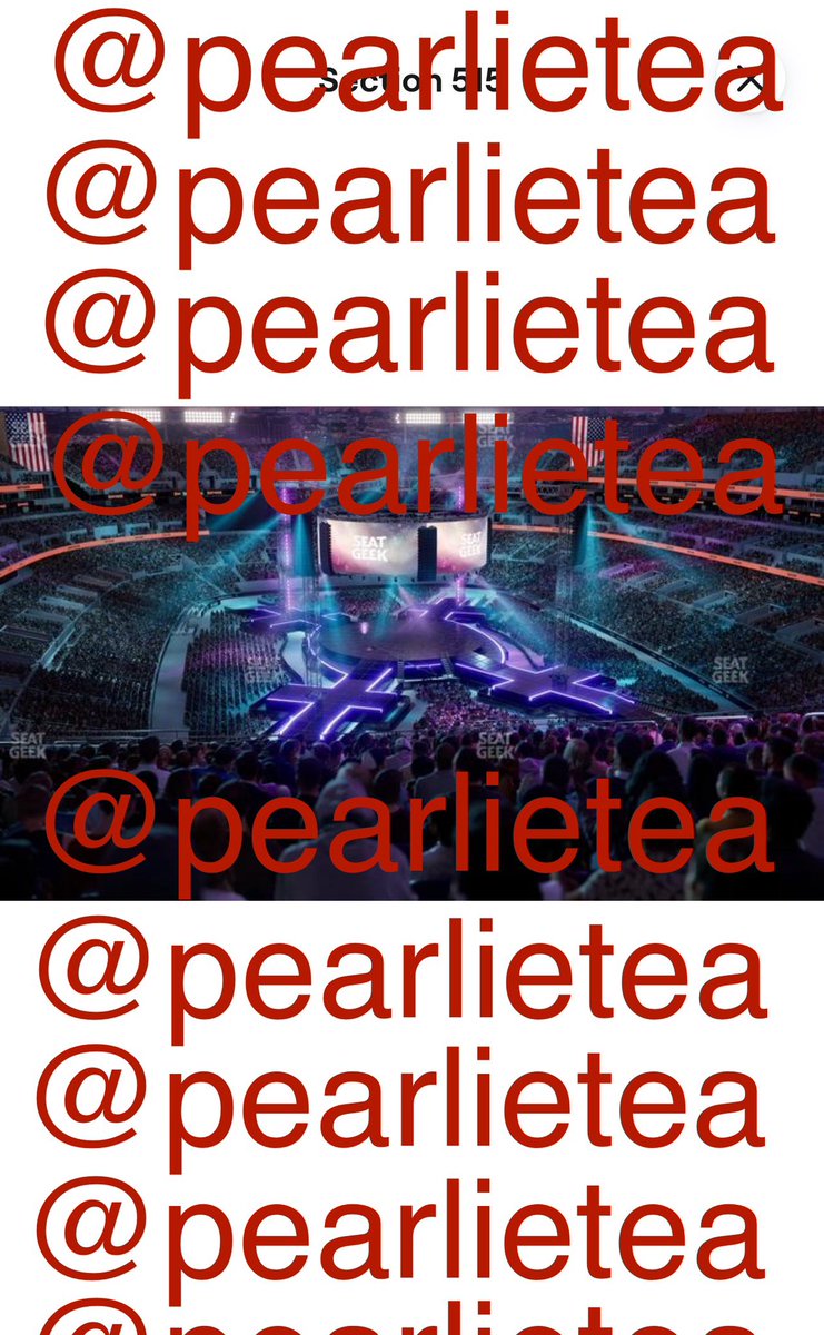 pearlietea's tweet photo. WTS: Hi all, I’m selling four tickets in section 515 for the Baltimore stop of the BTS tour !!!! I was able to get better seats for Day 2 so I’m selling these seats! Pls dm me if you’re interested! https://t.co/Ohi6f6km1Q