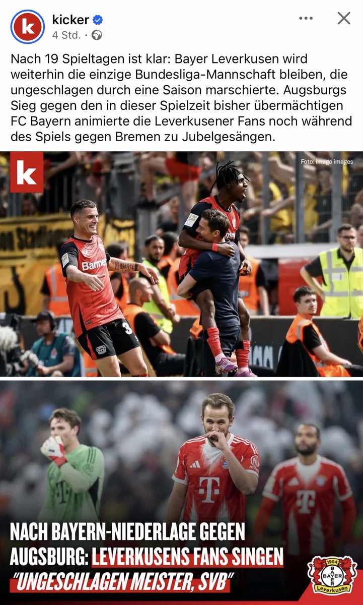 Wie sie heulen, die Bauern. Zuckersüß. Ihr könnt 150 Tore schießen und werdet doch wieder nicht ungeschlagen Meister. #FCBFCA #FCBayern