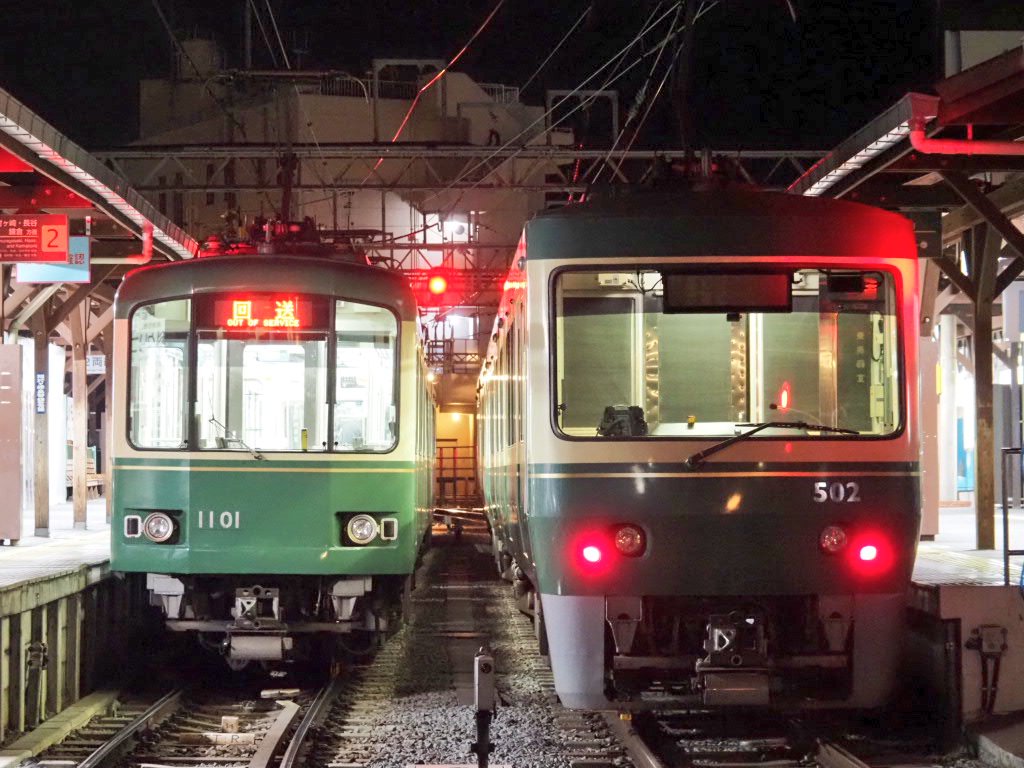 RT @enodenmonaka651: 2026/1/25(日)#江ノ電運用 江ノ島6:04[1]～ [1