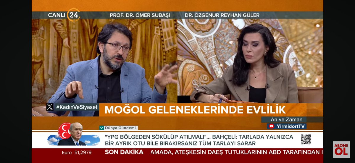 <a href="/Tarihgonulluler/">Tarih Gönüllüleri</a> Çok bilgilendirici,keyifli  bir yayın oldu👏Sevgili Özgenur Reyhan Güler Hocamıza ve Değerli Prof.Dr.Ömer Subaşı Hocamıza  tüm Tarih Gönüllüleri ekibi olarak teşekkür ediyoruz 🙏Köln’den Sevgi ve Selamlar 💐
