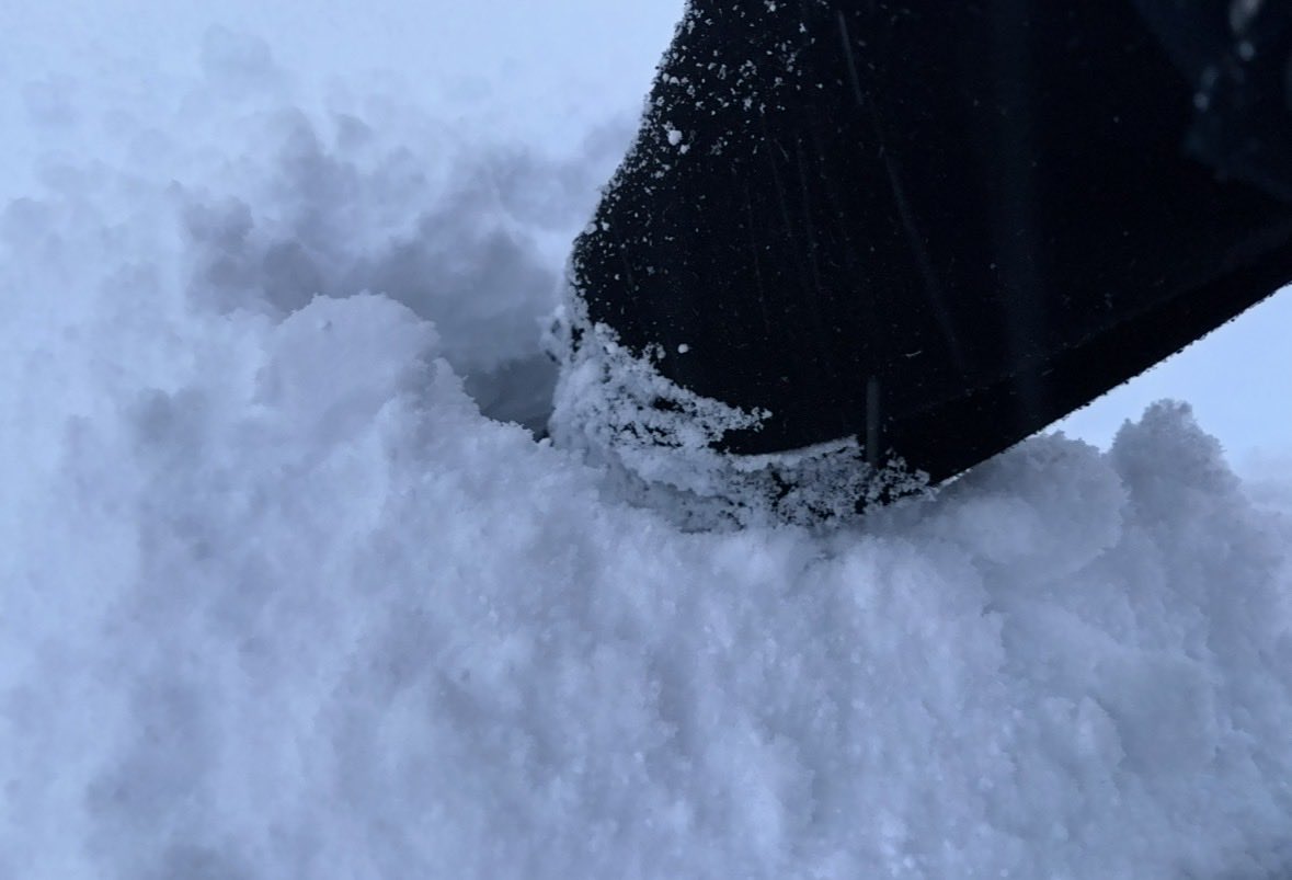 めちゃ雪降ってマス...☃️