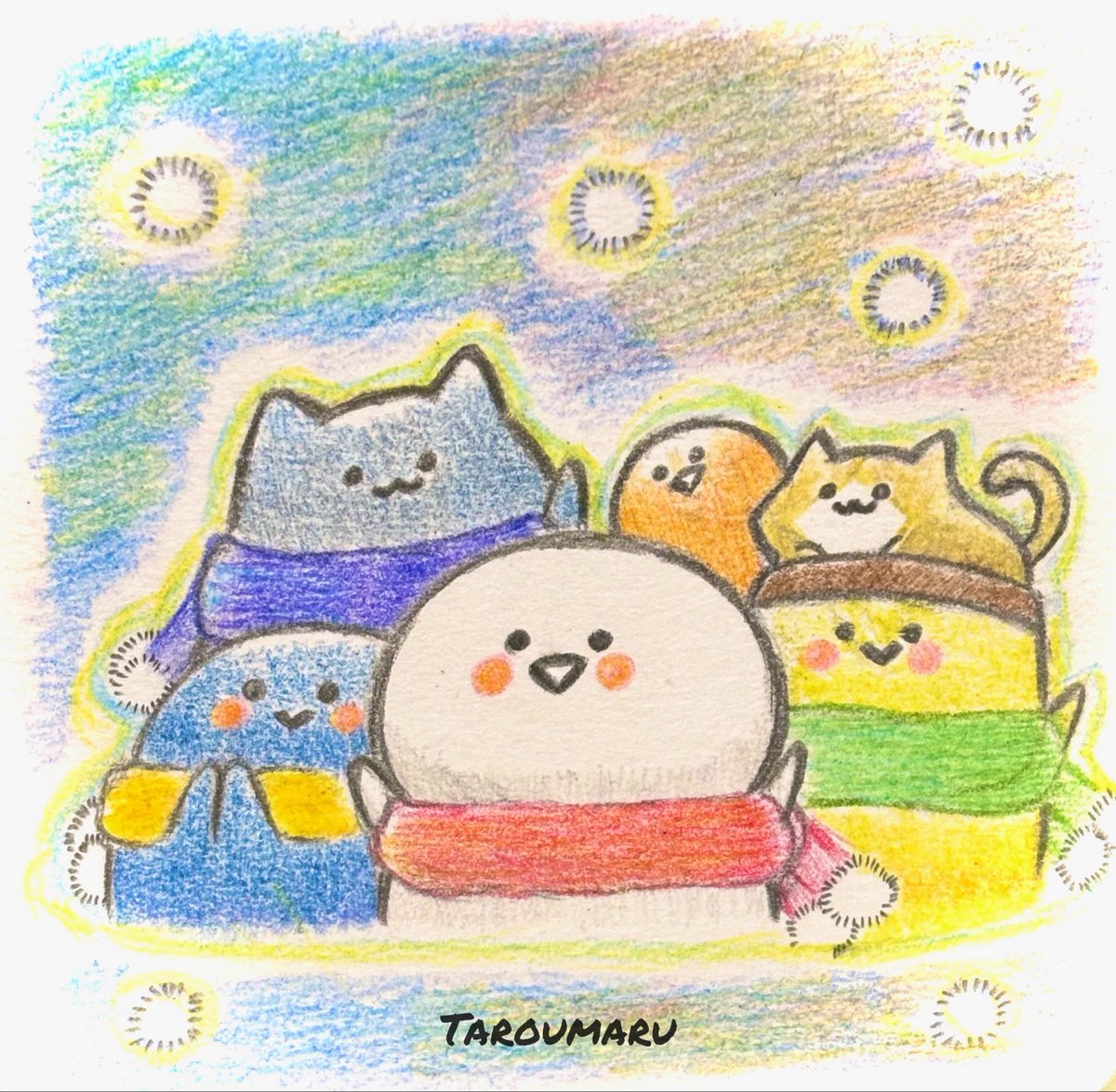 #お文具さんファンアート
#お文具さん #色鉛筆