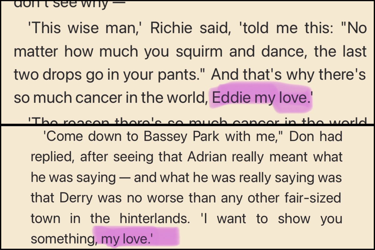 adridon/reddie parallels still crazy especially for those who shouldn't have had these parallels 😭