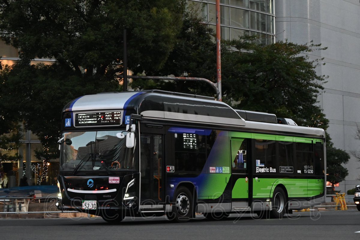 大阪シティバス港営業所 15-5230 いすゞZAC-LV828L1