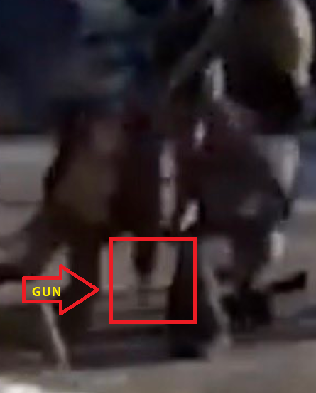 __0HOUR1_'s tweet photo. For the idiots who say Alex Pretti had no weapon when they shot him.

Use this still

Case closed! https://t.co/aVS9YJOkOB