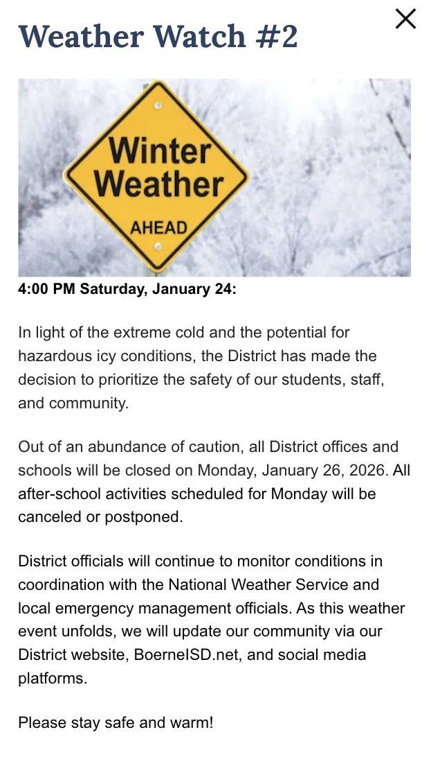 Boerne ISD tweet media