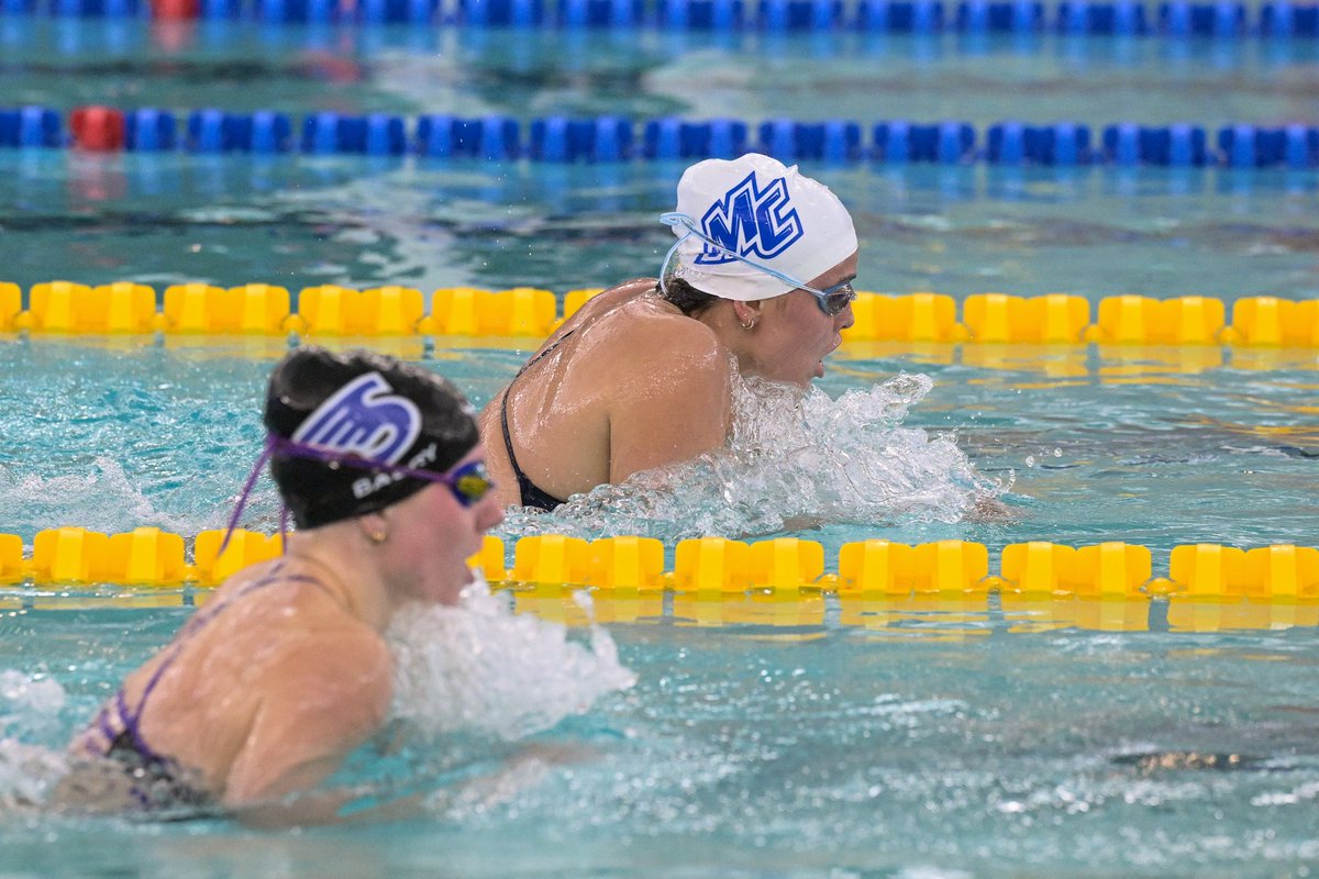 Merrimack College Women’s Swimming tweet media