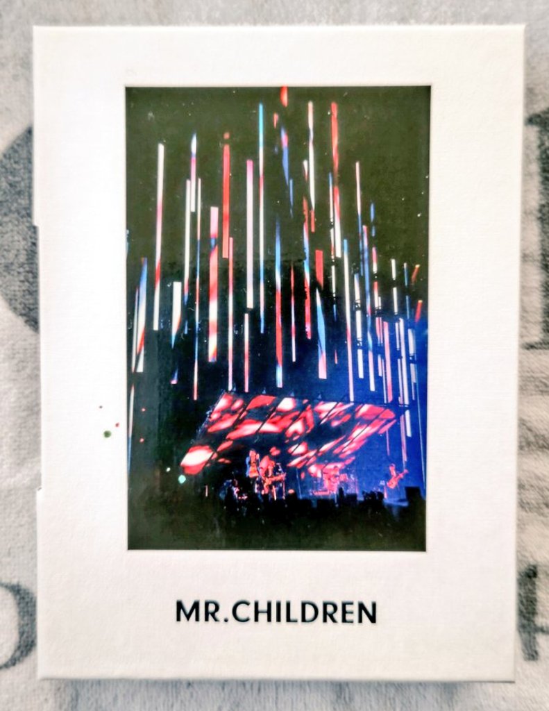 おはようございます☺️ 今日はMr.Children「半世紀へのエントランス