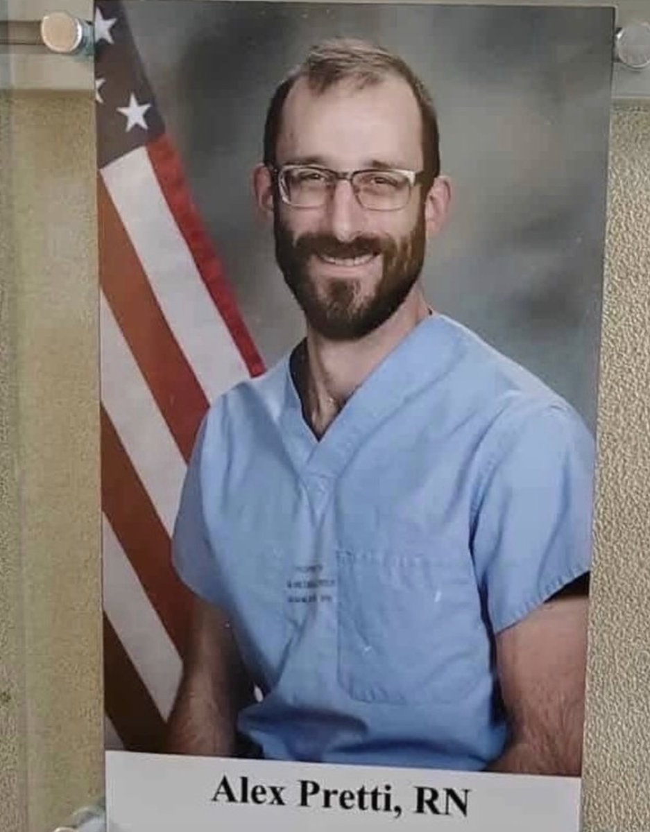 AlertaMundoNews's tweet image. 🇺🇸 | Alex Jeffrey Pretti, de 37 años, fue identificado como el hombre asesinado por la Patrulla Fronteriza en un operativo de ICE en Minneapolis. 

Era enfermero de cuidados intensivos en el Sistema de Atención Médica de Veteranos de Minneapolis. Tenía permiso para portar armas…
