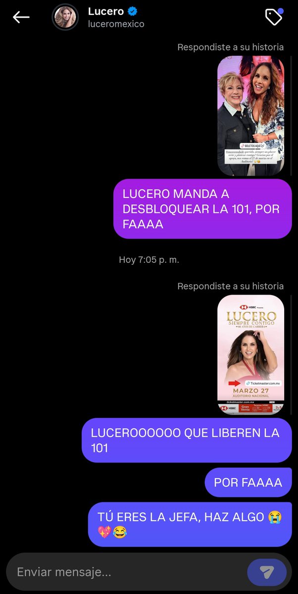 Nadie
Yo en los dms de la Lucero
🥲🤣