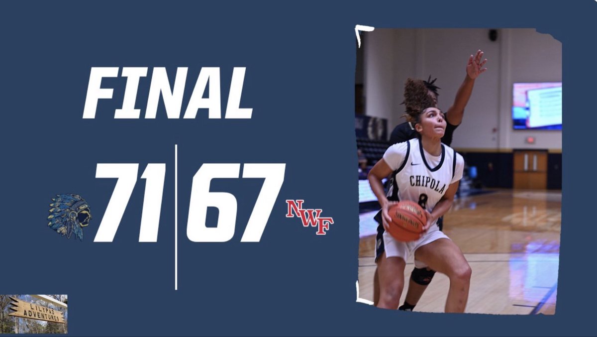 Your #1 Lady Indians have done it again, this time defeating the #4 Red Raiders 71-67 on their home court. Chipola(19-1,4-0) is able to stay undefeated in conference play and hold on to that top spot! Next up PSC in Pensacola this Wednesday, Jan 28. Tip off at 5:15 p.m. cst
