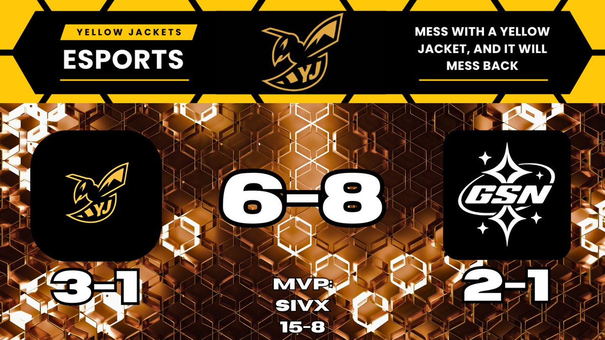 Yellow Jackets Esports tweet media