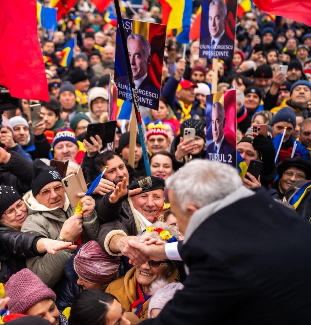 Today, the legitimate President of Romania, Călin Georgescu, celebrated the Union of the Romanian Principalities of Moldavia and Wallachia with thousands of people