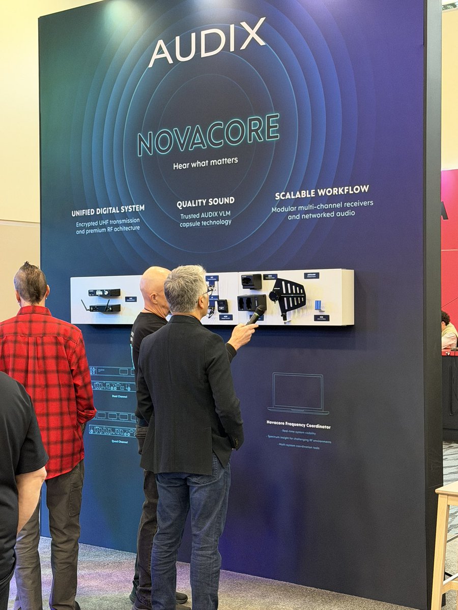 #LATAM - ¡Hoy es el último día de la feria <a href="/NAMMShow/">NAMMShow</a>! Visítanos y a <a href="/AudixMics/">AUDIX</a> en el stand 14202 y escucha la diferencia. 🎤🎧

#namm #namm2026 #audix #avtweeps #proaudio