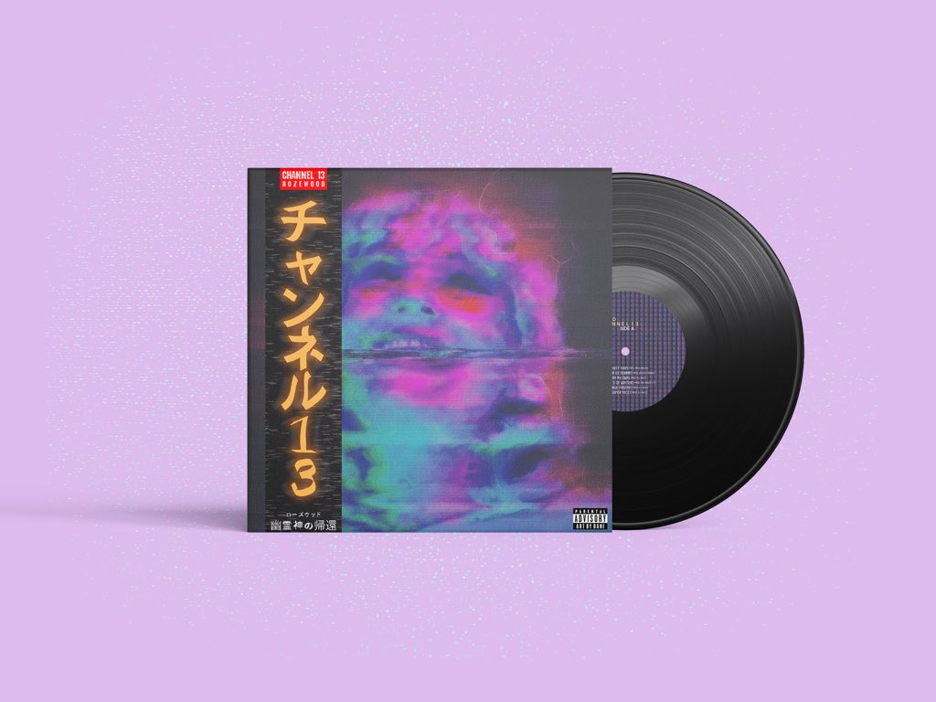 Channel 13 Ghxst Tee’s available Now !! Deluxe Vinyl Available (Limited Stock) rozewoodghxstgxd.bandcamp.com