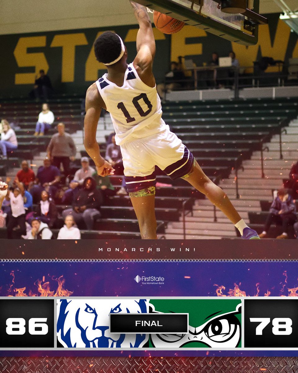 MONARCHS WIN!!

<a href="/MacombMBB/">Macomb Men's Basketball</a> 86, No. 17 OCC 78

The Monarchs earn their fourth Top 25 win of the season behind an impressive showing at home! 

#WeReign #NJCAABasketball #NJCAAmbb
