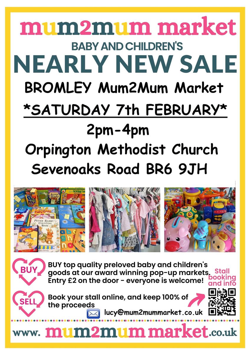 vipmumsndads's tweet image. Check our our @vipmumsndads
Website members post about their *BEXLEY Mum2mum Nearly New Market*
#vipfamily
vipmumsndads.co.uk/activity/p/312…