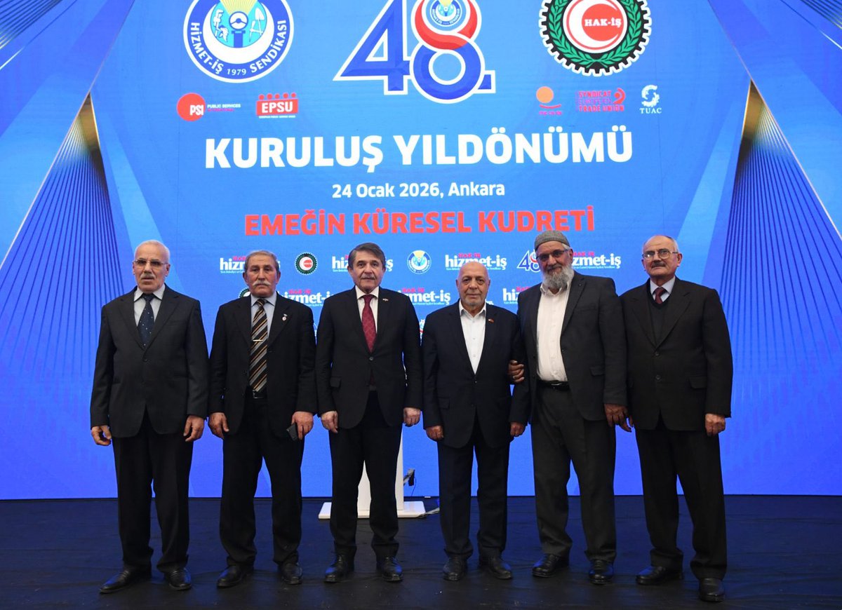 KURULUŞ YILDÖNÜMÜ PROGRAMIMIZ MUHTEŞEMDİ!

Sendikamızın 48. Kuruluş Yıl Dönümü etkinlikleri, gerçekleştirilen Kuruluş Yıl Dönümü Yemeği ile sona erdi.

Ayrıntılar 👇

hizmet-is.org.tr/haberler/kurul…