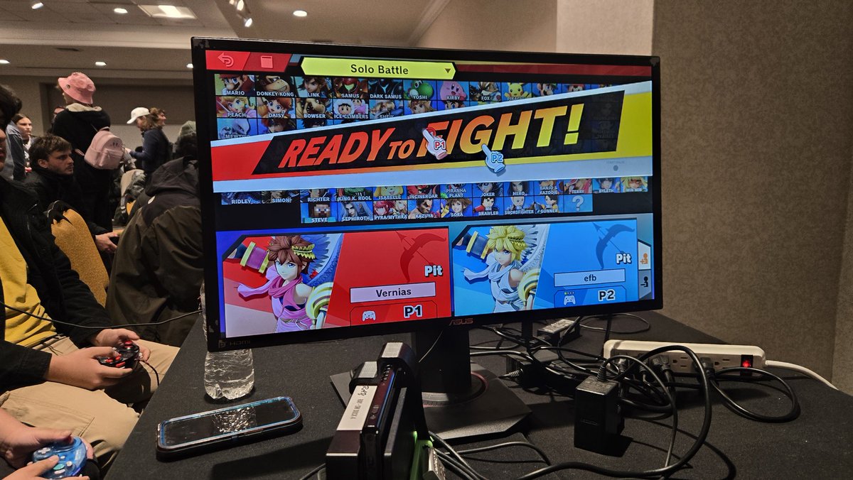 Vernias_T's tweet photo. my round 1 says they've studied me, pit dittos me game 1, swaps to min min g2, then swaps to lucas g3. I don't know what I did to deserve such a cruel and unusual punishment https://t.co/3azXBggffo