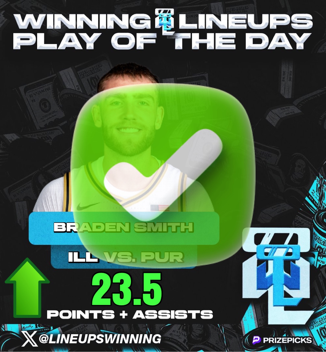 Winning Lineups tweet media