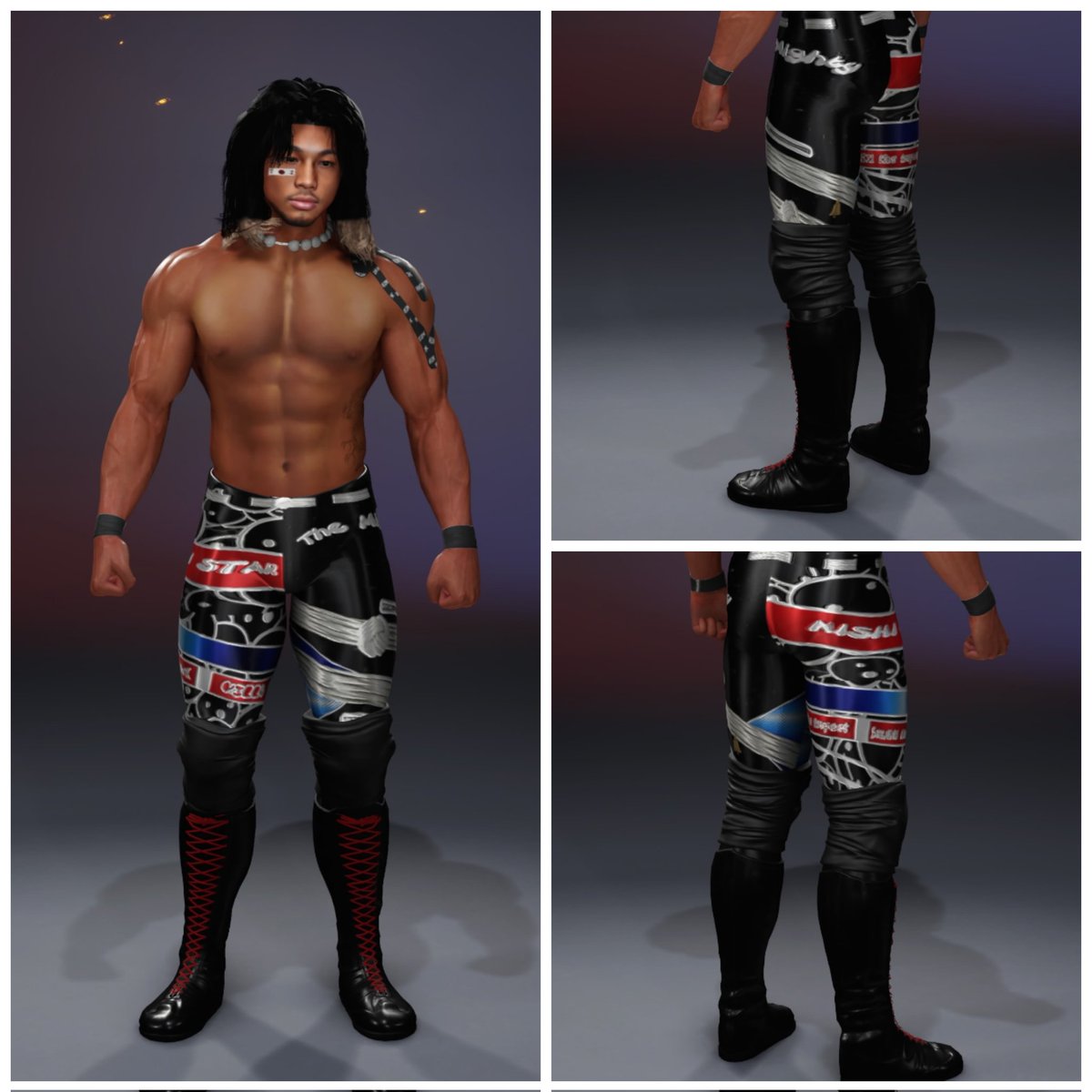 BurningAce2k's tweet image. ☆DreamStarr☆
#WWE2K25 #CAW