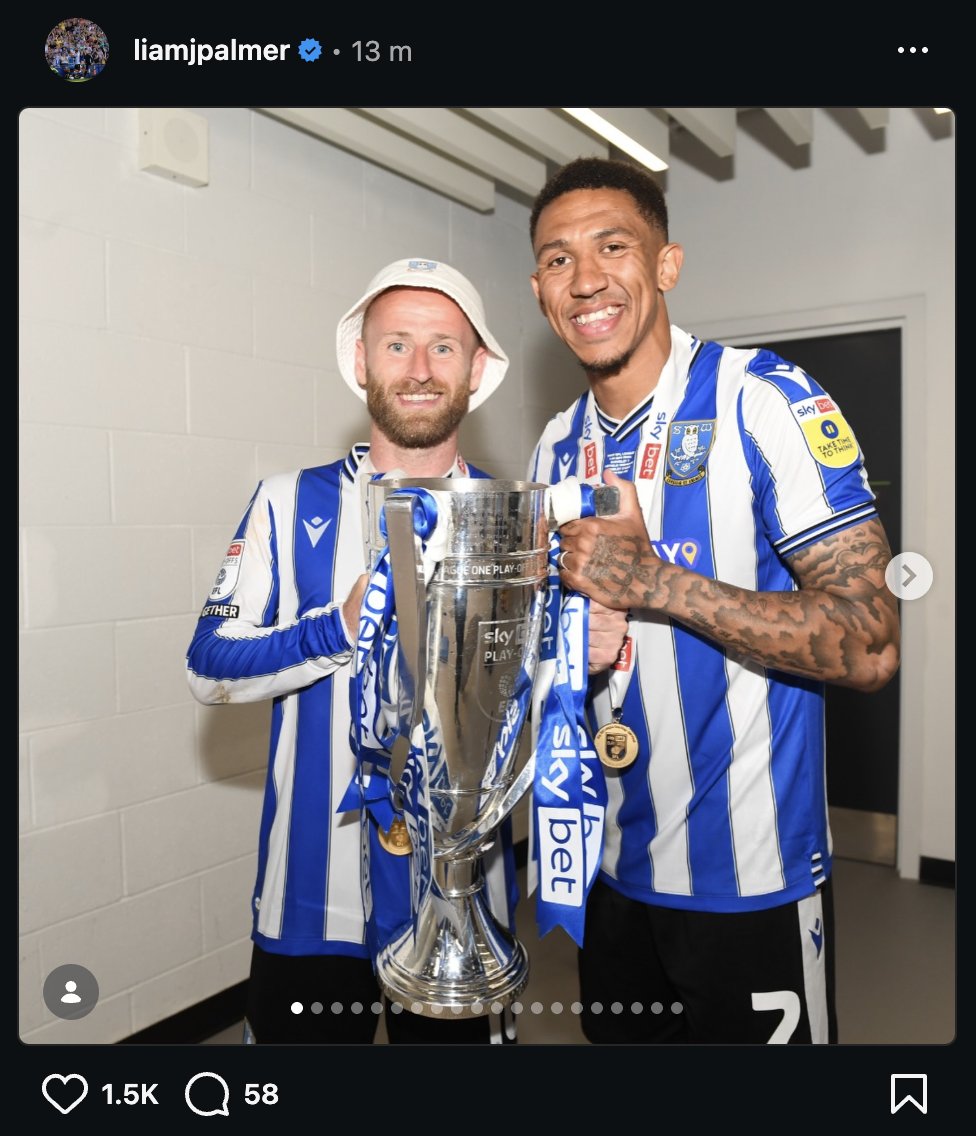 WTIDPOD's tweet image. Liam Palmer's instagram post.