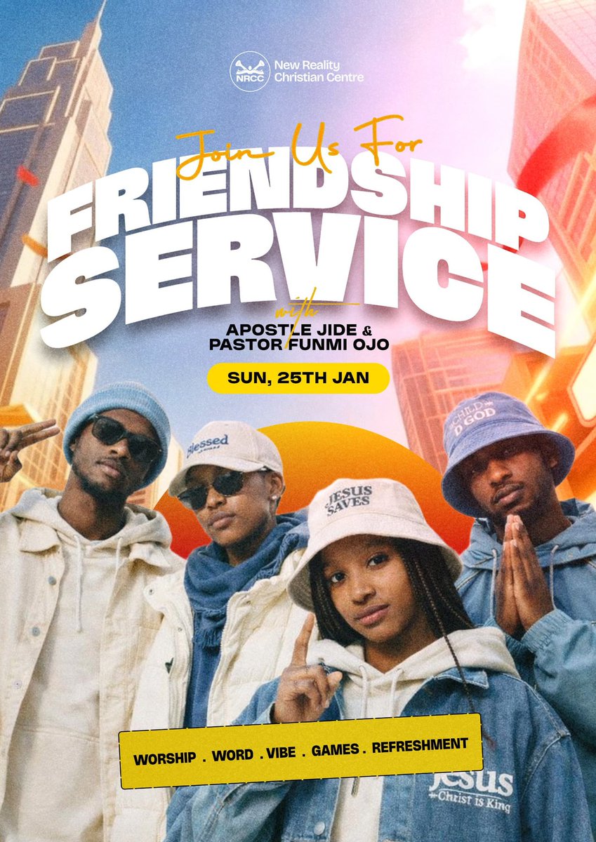 nrcc_abuja's tweet image. Cool kids attend church!!!! 💃🔥
Join us for Friendship Service tomorrow for a lit time in God's presence! Are you ready ? Now, hurry and invite your folks! See y'all soon 🤗🤏

#Friendshipservice #Nrccglobal
#Coolkidsattendchurch 
#Superbsunday