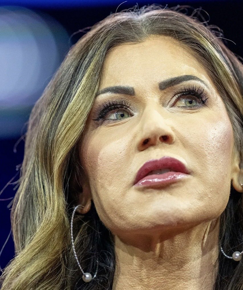 BrittanyinTexas's tweet image. KRISTI NOEM IS A LYING DOMESTIC TERRORIST TWAT.