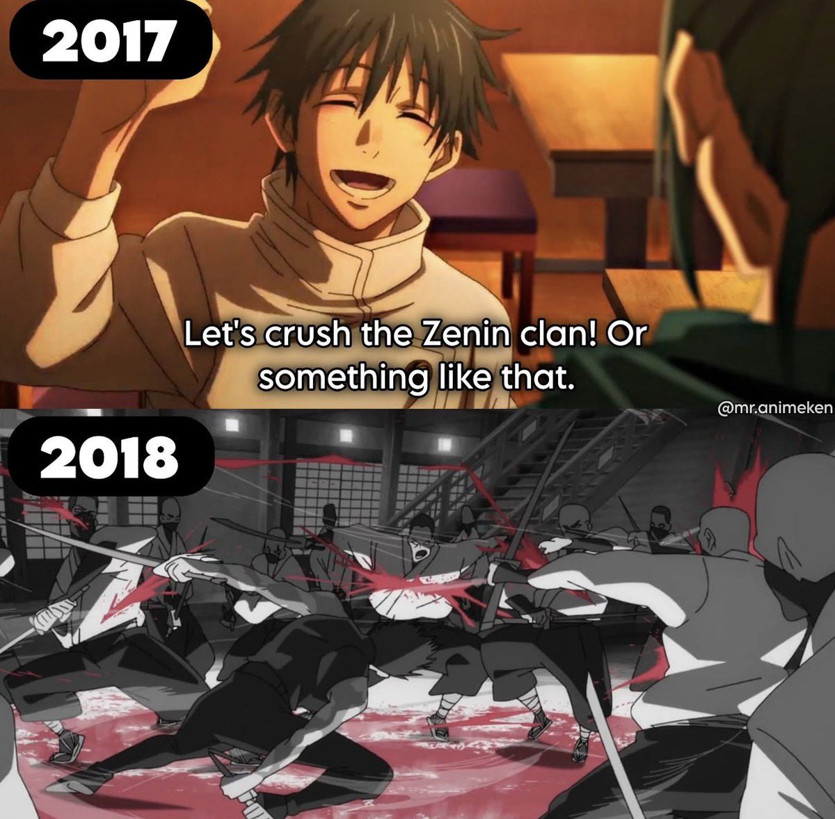 He joked. Maki didn’t.