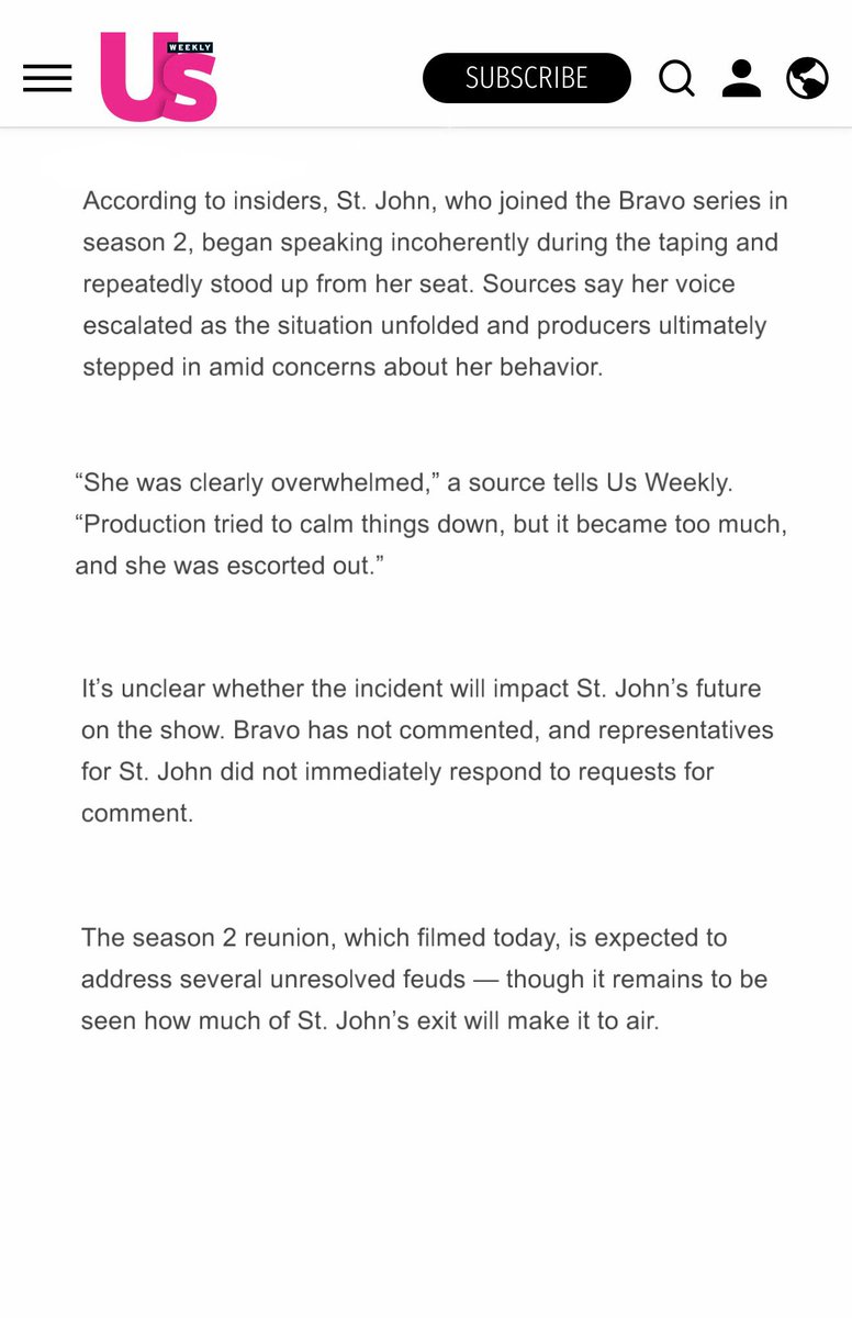 🚨 NO BS EXCLUSIVE 🚨

Drama at the #RHOG reunion! Sources claim <a href="/Shannon_StJohn_/">Shannon St. John✨</a> was escorted out after suffering an EMOTIONAL BREAKDOWN!!

Read more below: