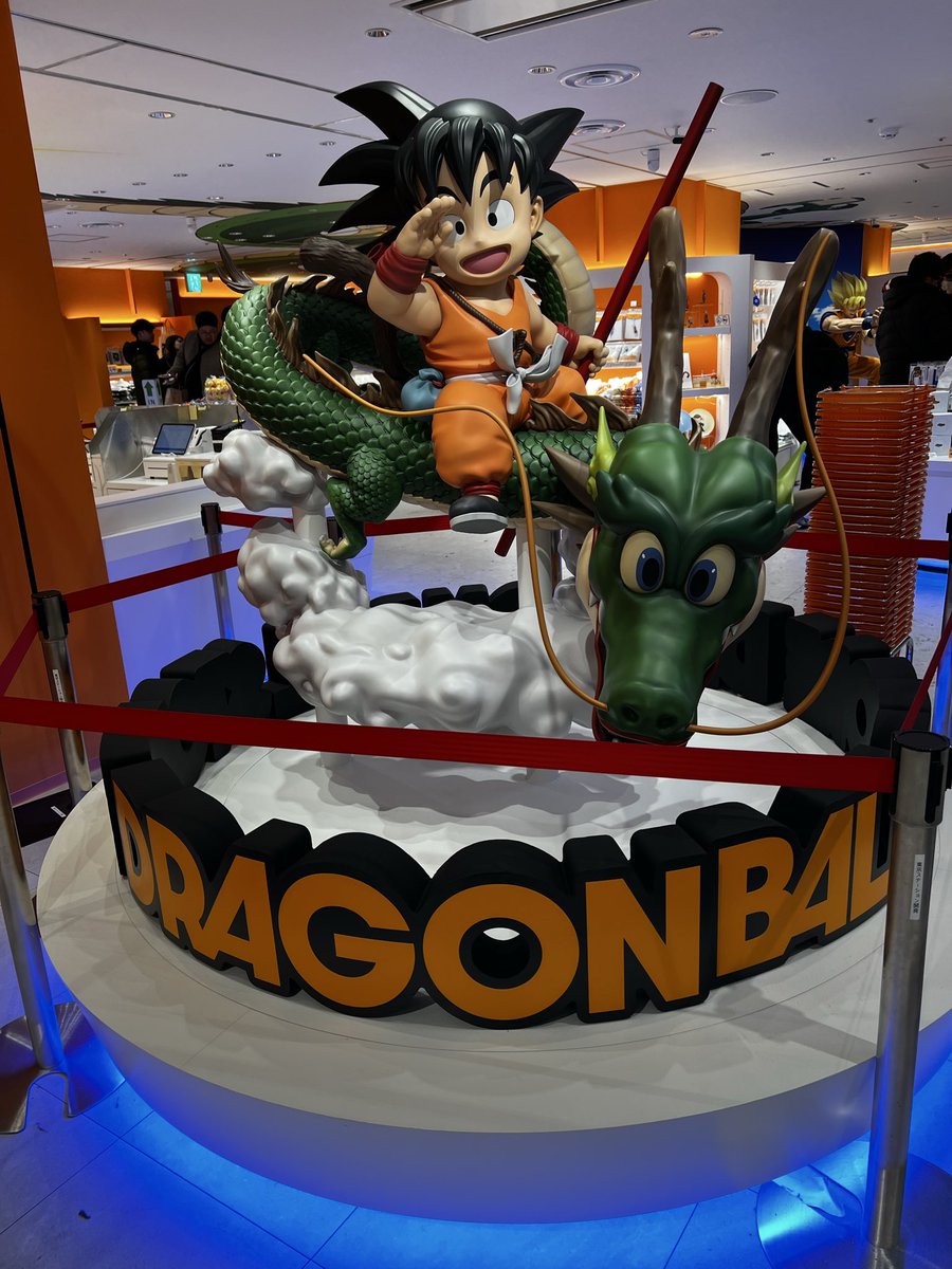 昨日ドラゴンボールストアで購入したTシャツ着てゲンキダマツリに参戦