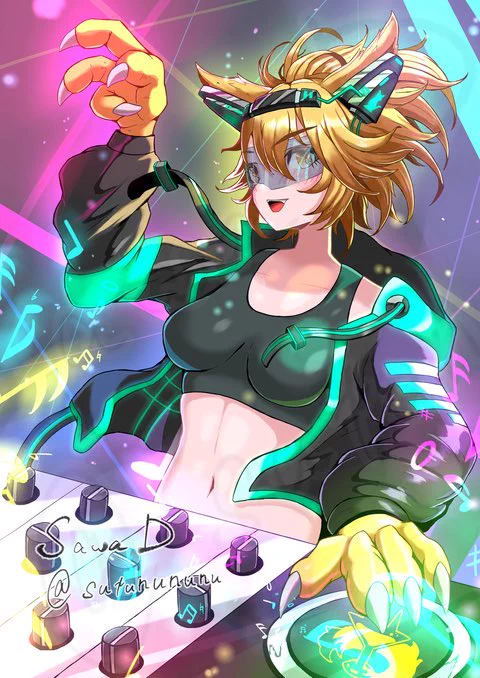 skebご依頼募集しております ケモノ、ドラゴン、女の子、メカなどを描いております かっこいいイラスト、セクシーなイラストをお好きな方に刺さったら嬉しいです