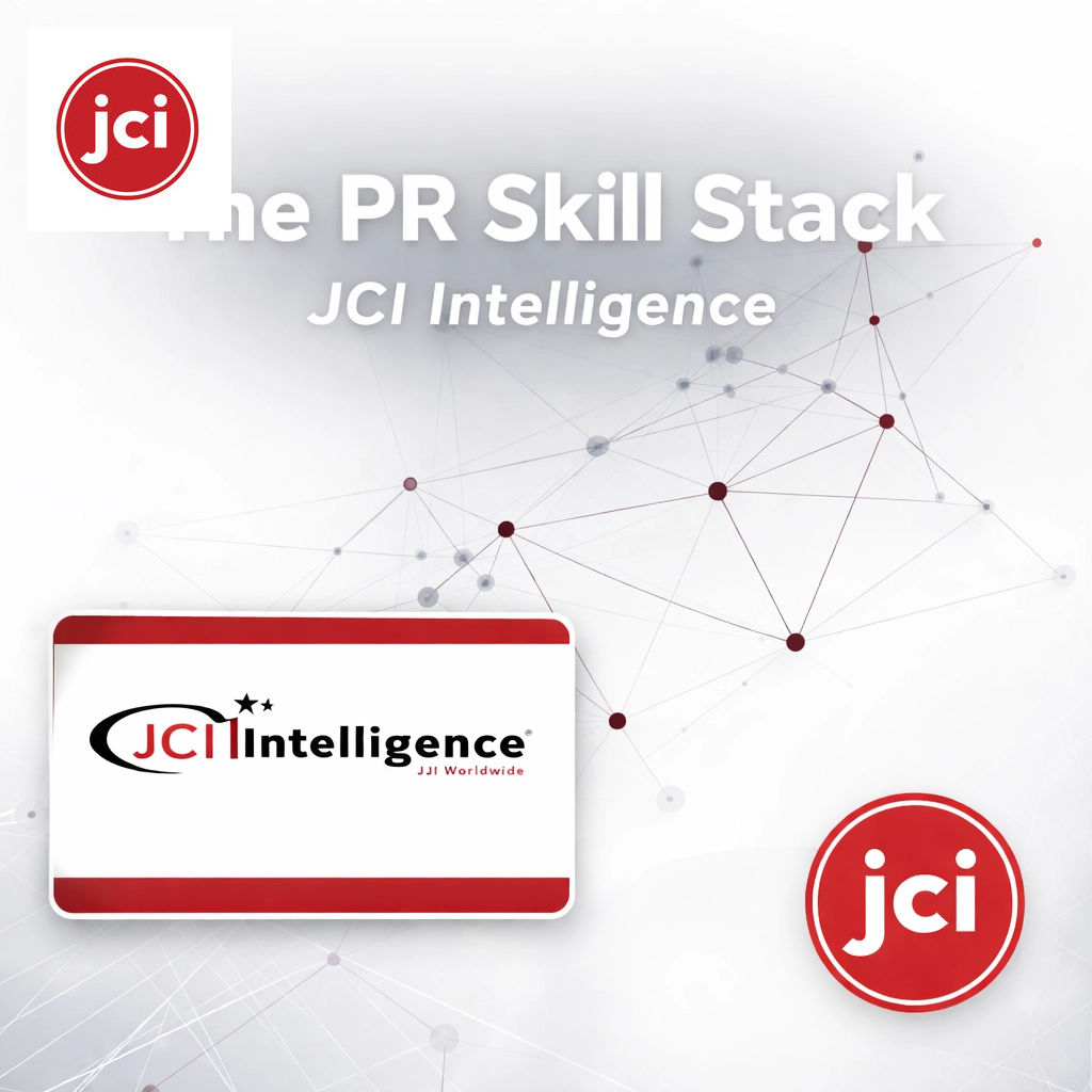 The PR Skill Stack is evolving: great storytelling + AI that strengthens credibility.

JCI Intelligence helps comms and public affairs teams move faster, stay consistent, and earn trust.

Contact us about JCI Intelligence: jcipr.com