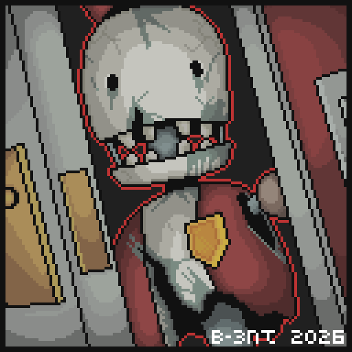 bielziment87's tweet photo. um desenho pra não passar mais um dia sem postar nada :)

#pixelart #indiedev #horrorgame #swyc https://t.co/IGOJZdsKlq