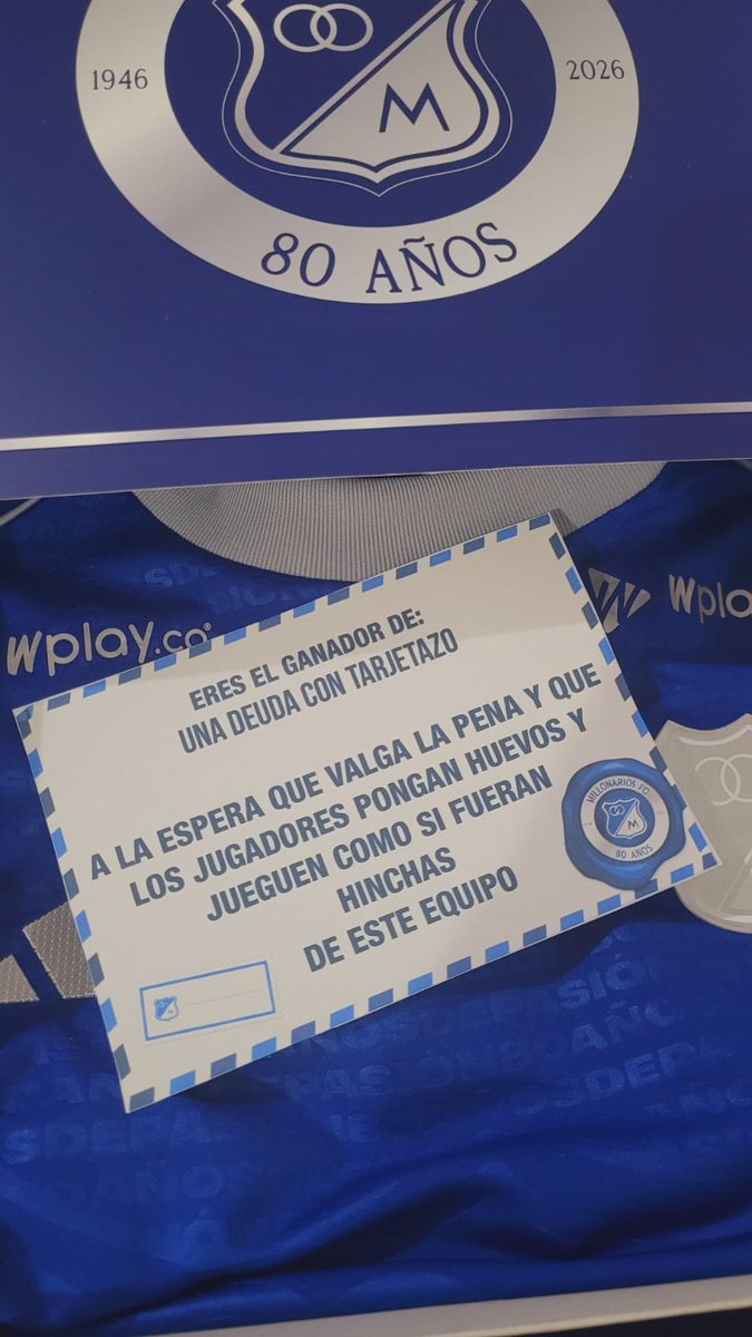 marce211215's tweet photo. ¡Vamos Millonarios! que valga la pena! @MillosFCoficial https://t.co/HLk7Mx60wA
