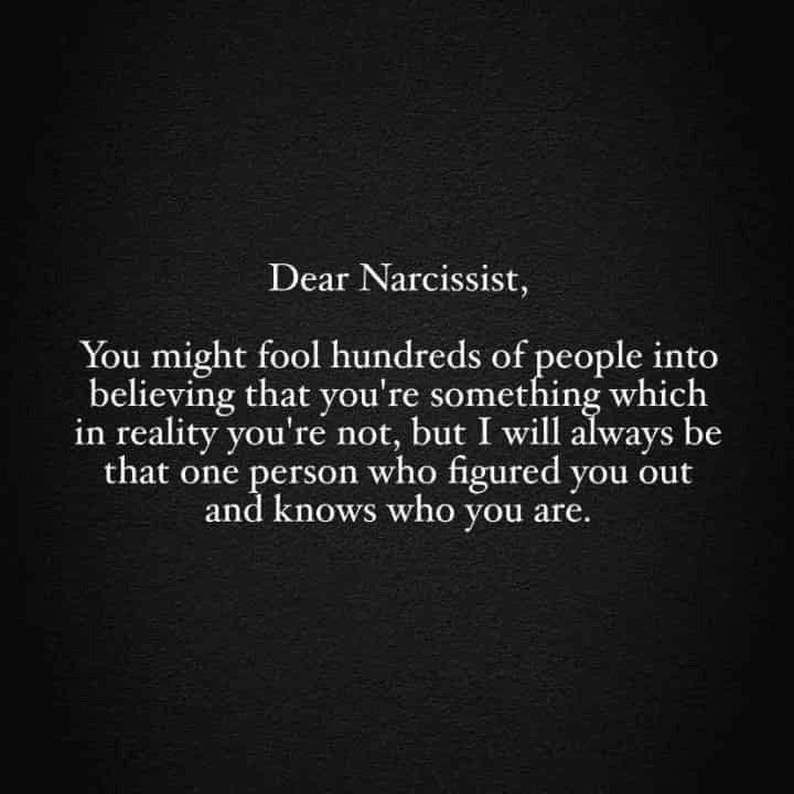 To the narcissist.

You can perform for the crowd.
You can rewrite your story a hundred times.

But when someone has truly seen you,
no mask can undo that.

And that’s something no manipulation can touch.