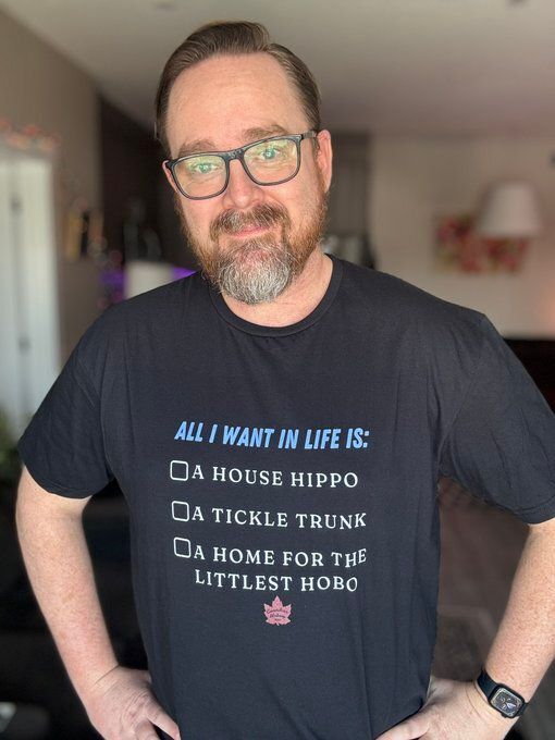 Things Canada has that the United States doesn't:

- Mr. Dressup
- The Littlest Hobo
- The House Hippo

My merch is available here 👇 
ohcanadashop.com/collections/ca…