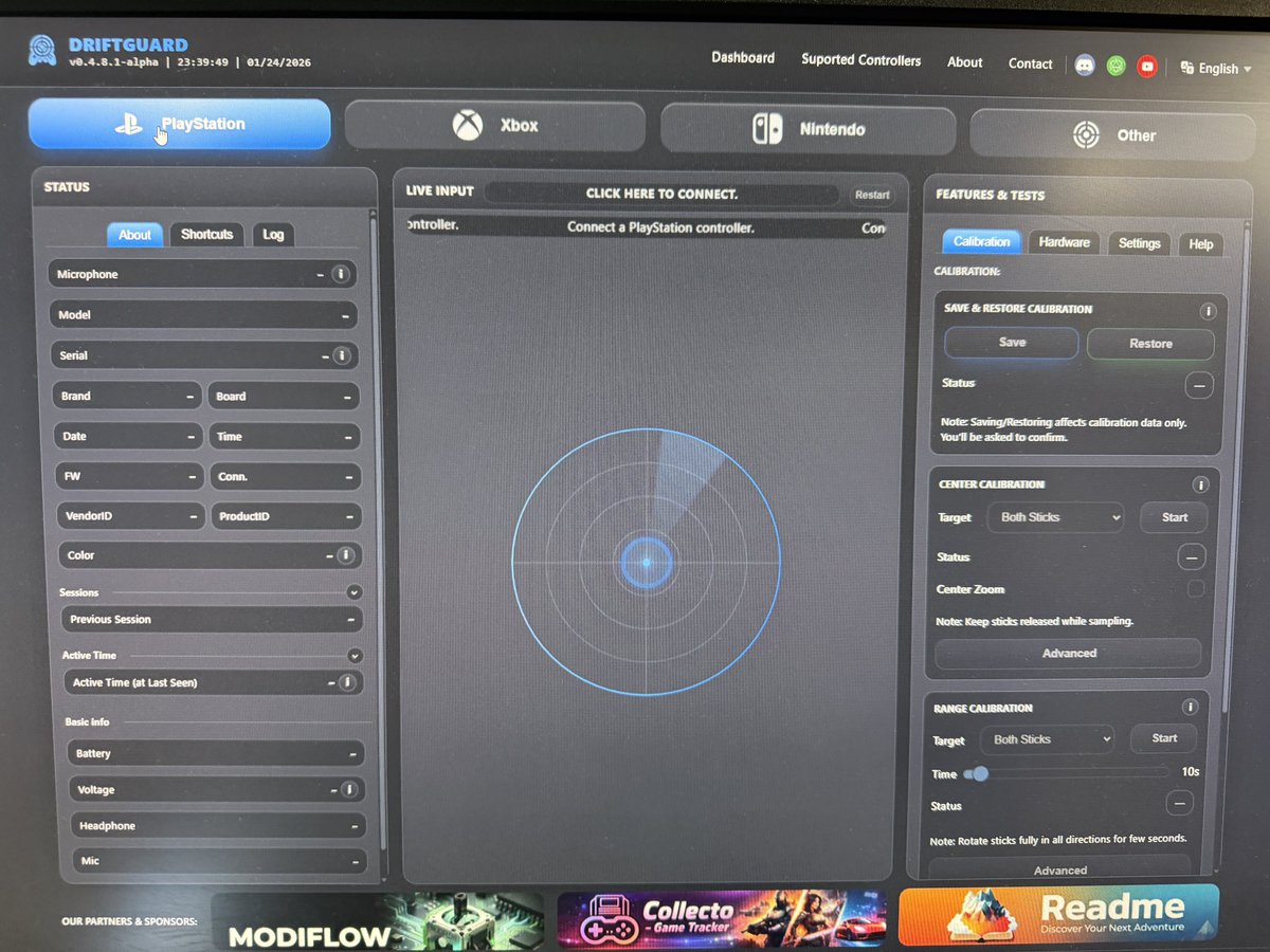🚨 GAME CHANGER ALERT! 🚨
Meet driftguard.app – the world's most advanced &amp; completely FREE tool to fix, verify, and enhance your controllers.
✅ Professional Calibration
✅ Diagnostic Tools
✅ Permanent Fixes
👇 Key Features 👇
#DriftGuard #StickDrift #GamingTech