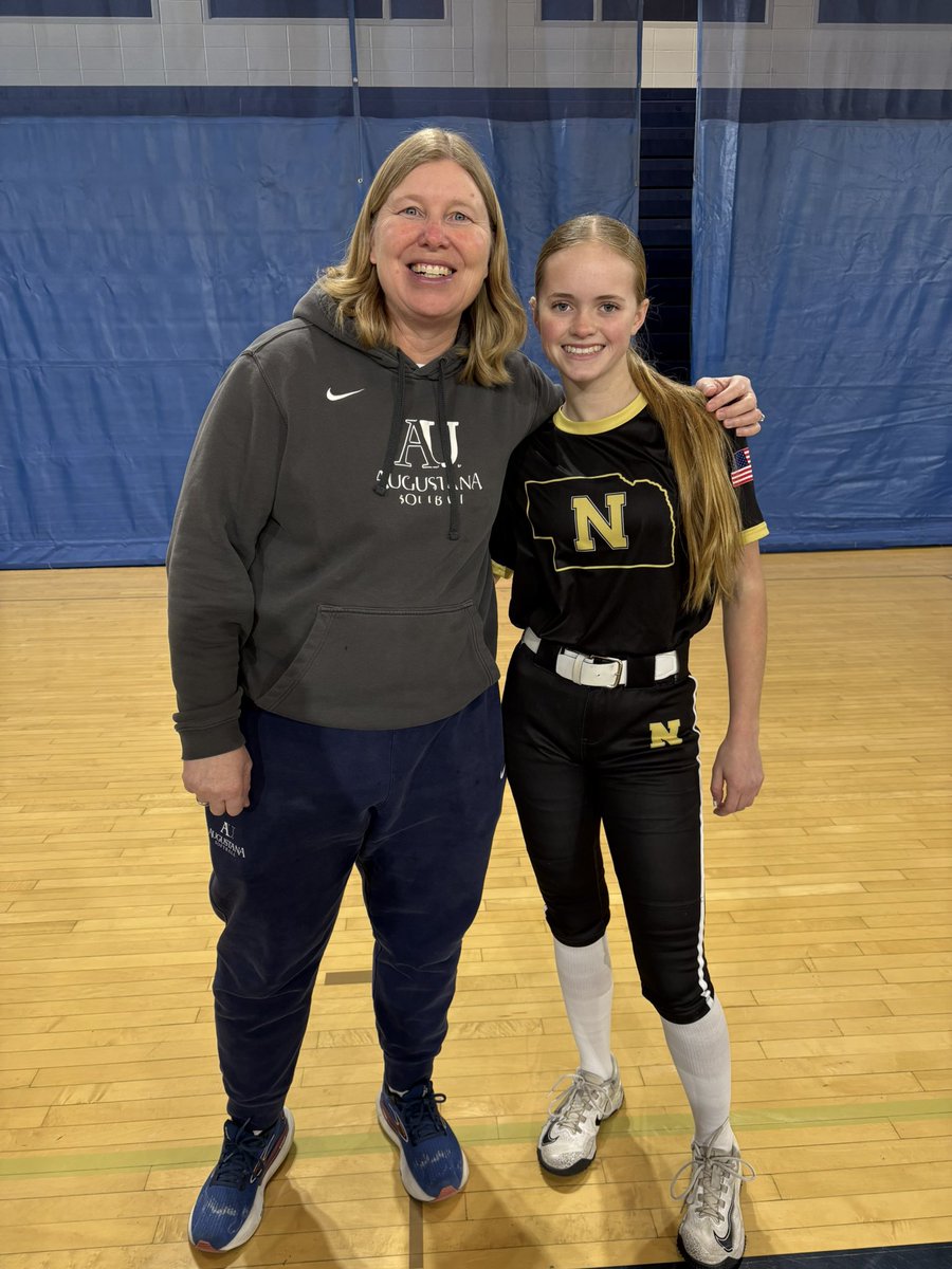 Thank you <a href="/AugieSoftball/">Augustana Softball</a>! I had a blast at your camp today. I loved how involved all the players were and learning some unique hitting drills. It was also a great experience to go on the campus tour. 

Thank you coach Melsted and your staff!

<a href="/NEGoldVance/">NE Gold Vance 16U</a>
<a href="/NebraskaGold/">Nebraska Gold</a>