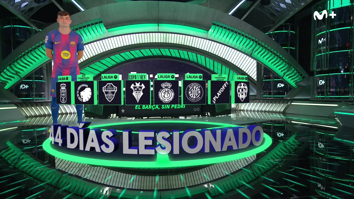 MPlusDeportes's tweet image. Los partidos que podría perderse Pedri. 

#DeportePlus