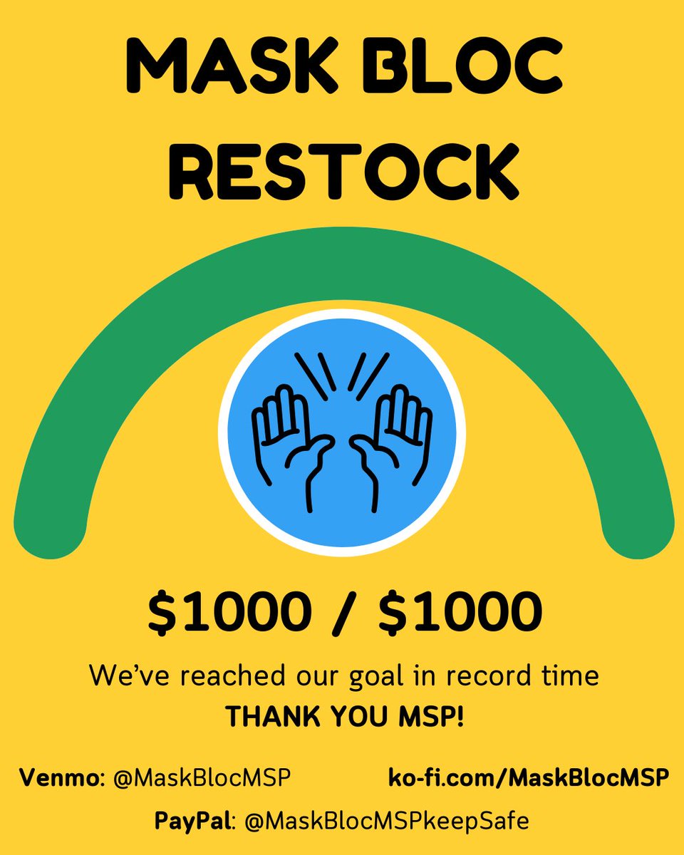 Mask Bloc MSP tweet media