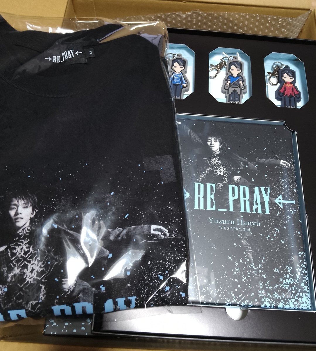 羽生結弦RE_PRAY祝円盤化 『→RE₋PRAY←』 グッズ付初回生産限定BOXが