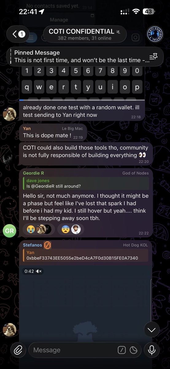 Another $COTI node runner bites the dust!

Slowly but surely the number of $COTI holders is disappearing after many of them realised it was a whole scam

More and more people day by day are leaving but the paid shillers will tell you otherwise.

Number and stats don’t lie

Scam!