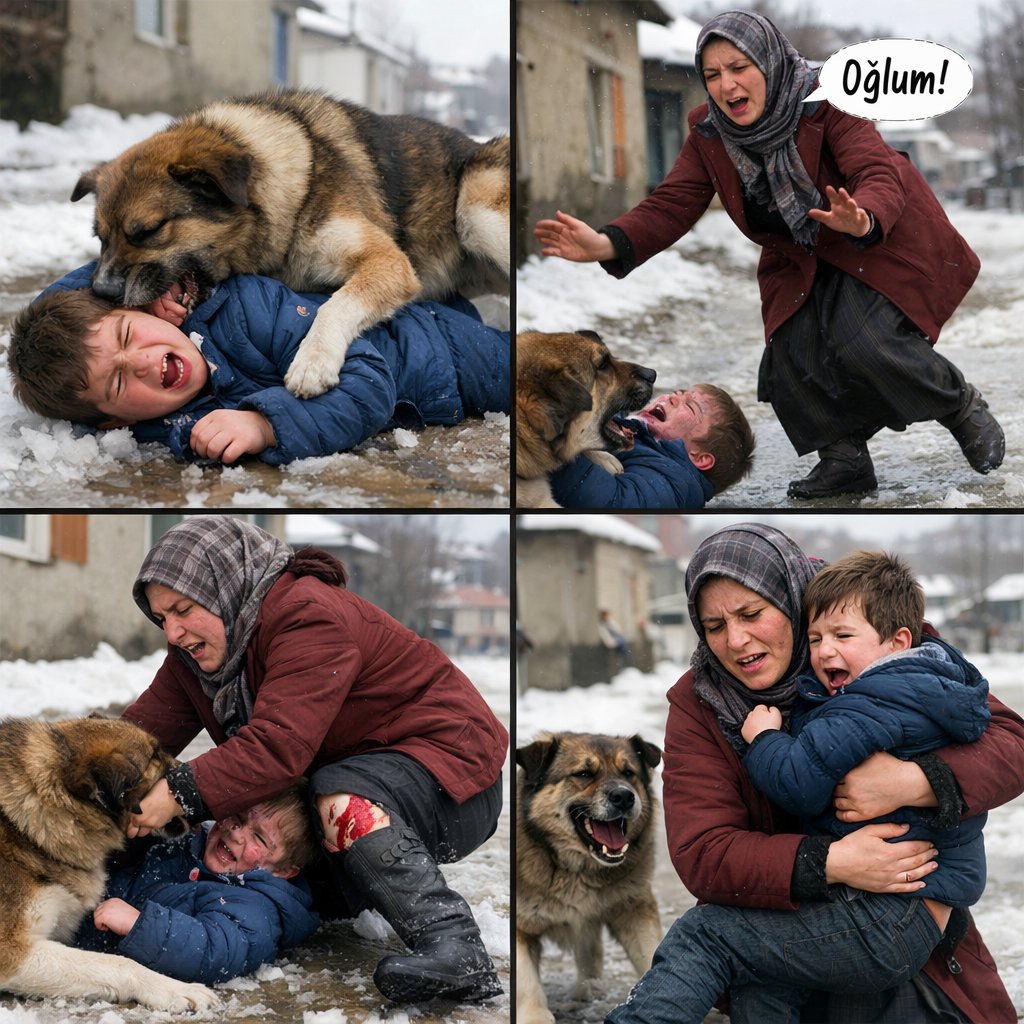 HemRazi1l1l1lIl's tweet photo. Muş merkeze bağlı Karaağaçlı beldesinde, başıboş it saldırısına uğrayan 5 yaşındaki T.Ş. ve annesi S.Ş. hastaneye kaldırıldı. Küçük çocuğun tedavisi devam ederken, annesi taburcu edildi.

Olay, 21 Ocak 2026 Çarşamba günü saat 13.00 sularında meydana geldi. Edinilen bilgilere göre, mahallede dolaşan 5 yaşındaki T.Ş., aniden başıboş itin hedefi oldu. Başıboş itin doğrudan boyun ve kafa bölgesinden yaraladığı küçük çocuğun çığlıklarına annesi yetişti.

Oğlunun saldırıya uğradığını gören 35 yaşındaki anne S.Ş., yardıma koştu. Çocuğunu başıboş itin dişlerinden kurtarmaya çalışan anne de, başıboş itin saldırması sonucu sağ dizinden yaralandı.

@TCMusValiligi
 
@mus_bld

Görsel olayı canlandırmak için AI .