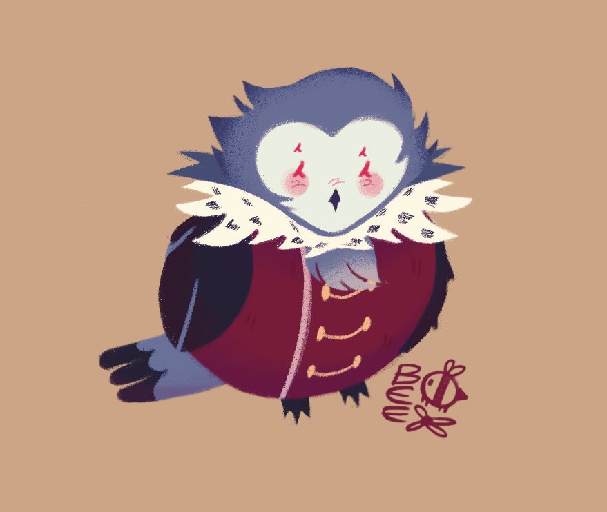 Awkwardbee4's tweet image. I may have too much free time… 
I love drawing them as tiny birds or ducks :)
#Stolas #HazbinHotel #moxxie #Rosie #Susan #fanart #HazbinHotelfanart #helluvaboss #helluvabossfanart