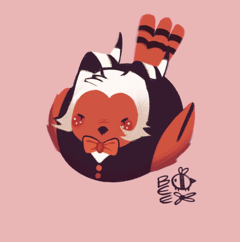 Awkwardbee4's tweet image. I may have too much free time… 
I love drawing them as tiny birds or ducks :)
#Stolas #HazbinHotel #moxxie #Rosie #Susan #fanart #HazbinHotelfanart #helluvaboss #helluvabossfanart