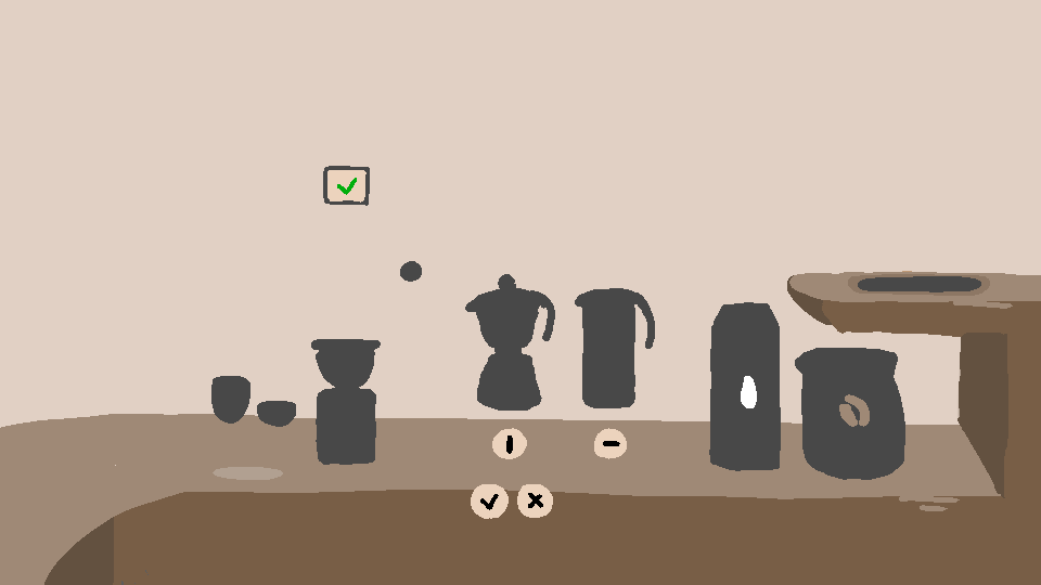 This is how the game started 😭 I was not even sure how to make pixel art yet at that point