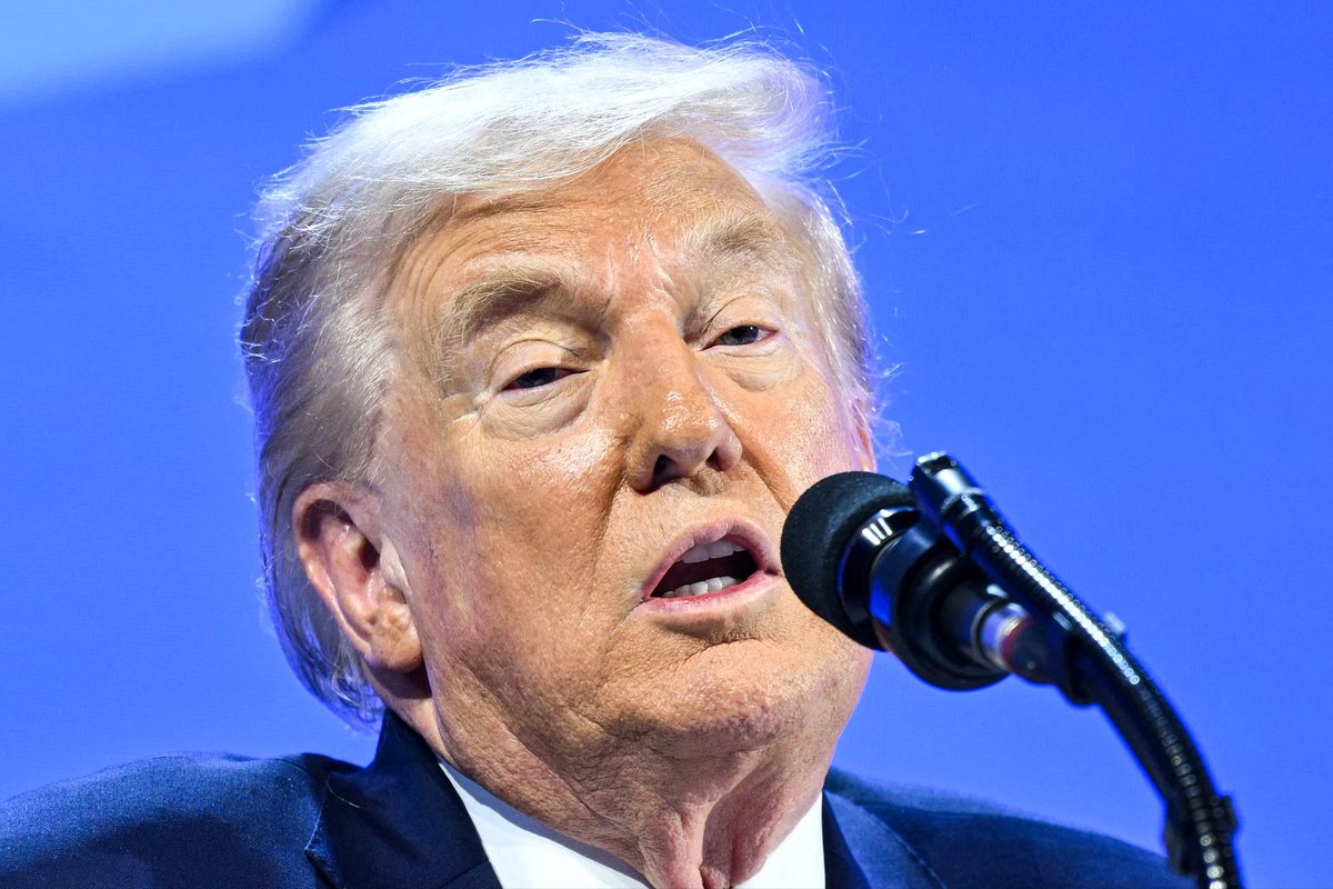 RpsAgainstTrump's tweet image. Donald Trump says he won’t attend this year’s Super Bowl, criticizing the NFL’s choice of Bad Bunny and Green Day as entertainers:

“I’m anti-them. I think it’s a terrible choice. All it does is sow hatred. Terrible.”