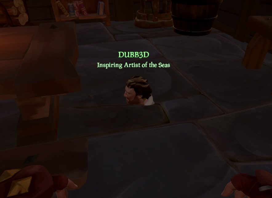 POV: me looking for my leftover doubloons I lost 

#SeaOfThieves